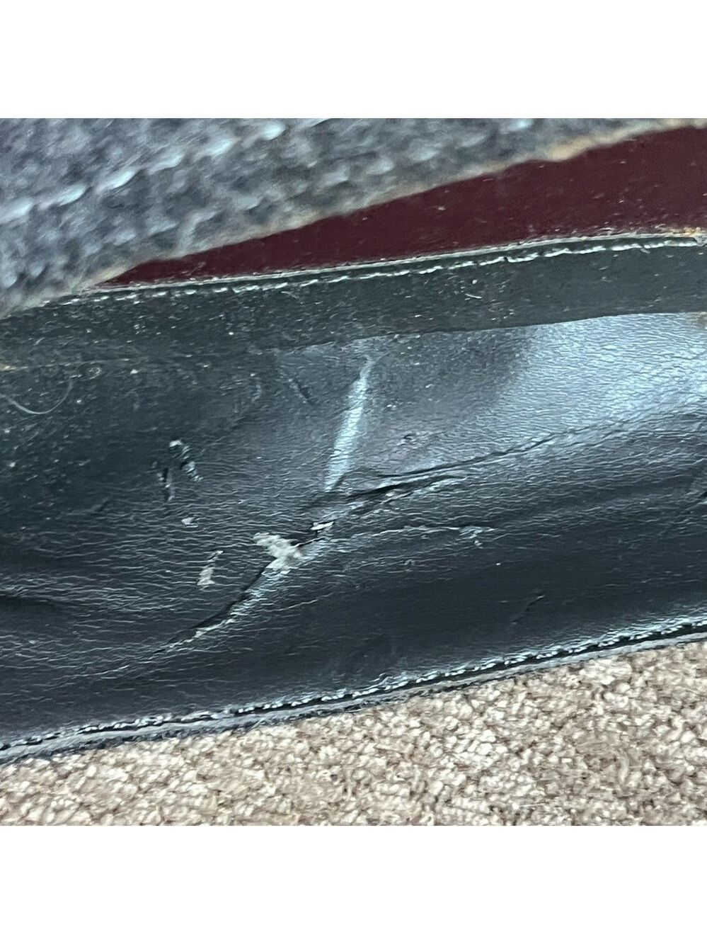 Liz Claiborne Gray Buckle Ballerina Flats size 10 EUC - Picture 13 of 16